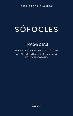 Cover 33. Tragedias (Áyax. Las traquinias. Antígona. Edipo Rey.Electra. Filoctetes. Edipo en Colono)