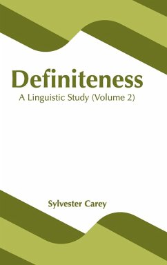 Cover Definiteness: A Linguistic Study (Volume 2)
