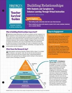 Building Relationships with Students and Caregivers to Enhance Learning Through Virtual Instruction - Knoster, Timothy; Empson, Danielle