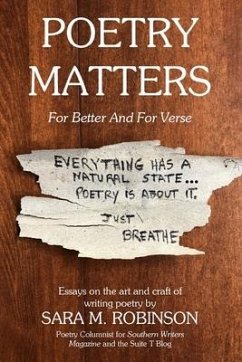 Poetry Matters - Robinson, Sara M