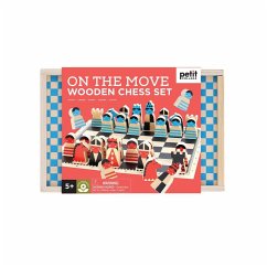 On the Move Wooden Chess Set - Petit Collage