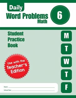 Daily Word Problems Math, Grade 6 Student Workbook (5-Pack) - Evan-Moor Educational Publishers