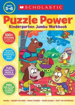 Puzzle Power Kindergarten Jumbo Workbook - Scholastic