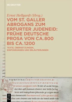 Cover Vom St. Galler Abrogans zum Erfurter Judeneid (eBook, PDF)