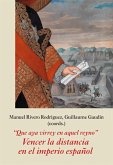 "Que aya virrey en aquel reyno" : vencer la distancia en el imperio españo