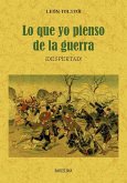 Lo que yo pienso de la guerra : ¡despertad!