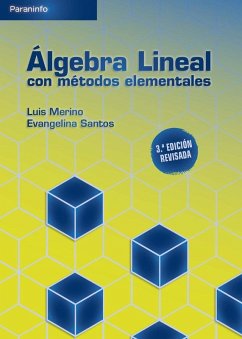 Cover Álgebra lineal con métodos elementales. 3a. Edición