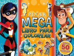 Cover Pixar. Megalibro para colorear