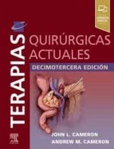 Cover Terapias quir?rgicas actuales 13? Edici?n