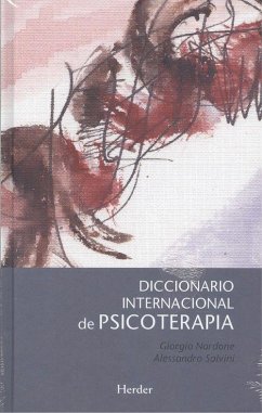 Diccionario internacional de psicoterapia - Nardone, Giorgio; Salvini, Alessandro