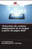 &quote;Extraction de contenu indépendant de la langue à partir de pages Web&quote;