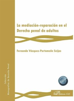 Cover La mediación-reparación en el Derecho penal de adultos