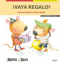 Cover ¡Vaya regalo! (mayúsculas + ligada)