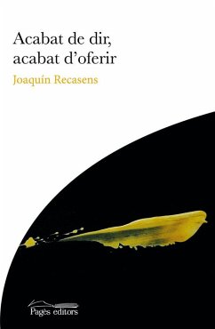 Cover Acabat de dir, acabat d'oferir