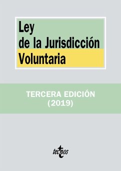 Ley de la jurisdicción voluntaria - Morillo González, Fernando; Editorial Tecnos