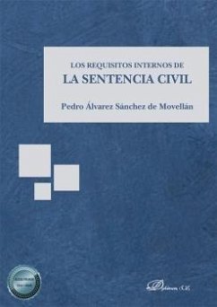 Cover Los requisitos internos de la sentencia civil