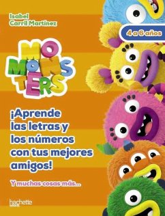 Cover Letras y números con los Momonsters, 4-5 años