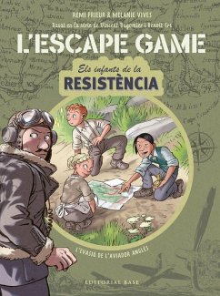Cover Escape Game. Infants de la Resistència . L'evasió de l'aviador anglès