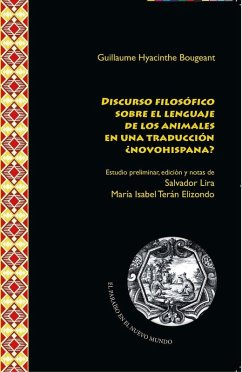 Discurso filosófico sobre el lenguaje de los animales