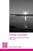 El temps i la paraula El temps i la paraula