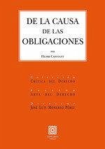 Cover De la causa de las obligaciones