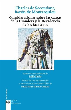 Consideraciones sobre las causas de la grandeza y decadencia de los romanos - Montesquieu, Charles de Secondat - baron de -; Montesquieu