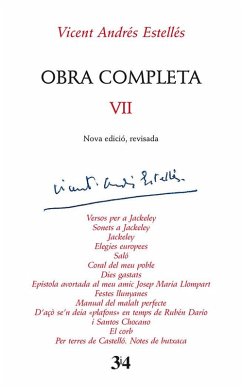 Cover OBRA COMPLETA, VOL.VII