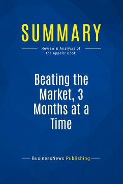 Summary: Beating the Market, 3 Months at a Time - Businessnews Publishing