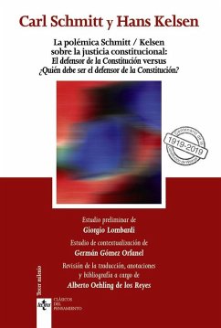 Cover La polémica Schmitt-Kelsen sobre la justicia constitucional : 