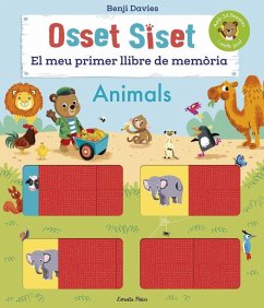 Cover Osset Siset. El meu primer llibre de memòria. Animals