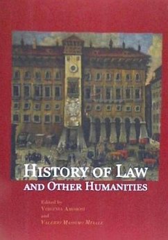 History of law and other humanities : views of the legal world across the time