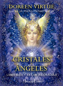 Cristales y ángeles : libro guía y 44 cartas oráculo - Virtue, Doreen