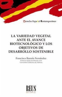 Cover La variedad vegetal ante el avance biotecnológico y los objetivos del desarrollo sostenible
