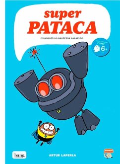 Cover Superpataca - Galego . Os robots do profesor Parafuso
