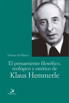 Cover pensamiento filosófico, teológico y estético de Klaus Hemmerle, El