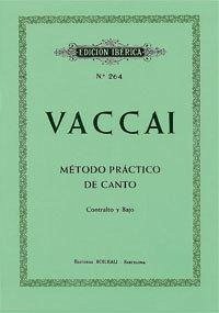 Cover Método práctico de canto : contralto y bajo