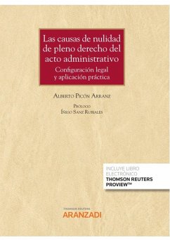 Cover Causas de nulidad de pleno derecho del acto administrativo: configuración legal y aplicación práctica