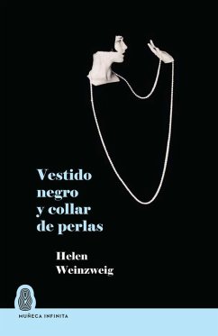 Cover Vestido negro y collar de perlas