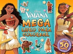 Cover Vaiana. Megalibro para colorear