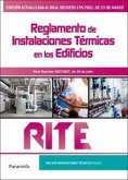 REGLAMENTO INSTALACIONES TERMICAS EDIFICIOS RITE 8?EDICION REGLAMENTO INSTALACIONES TERMICAS EDIFICIOS RITE 8?EDICION