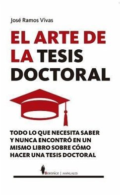 EL ARTE DE LA TESIS DOCTORAL