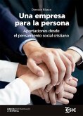 UNA EMPRESA PARA LA PERSONA UNA EMPRESA PARA LA PERSONA