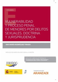 Cover Vulnerabilidad y proceso penal de menores por delitos sexuales.