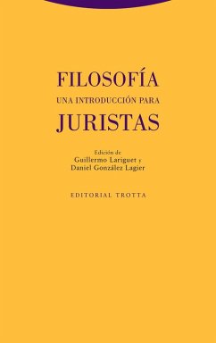 Cover Filosofía. Una introducción para juristas
