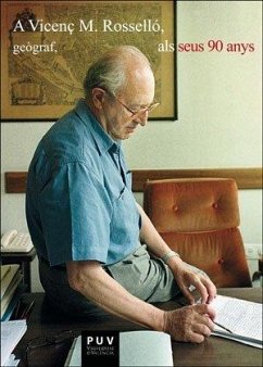 Cover A Vicenç M. Rosselló, geògraf, als seus 90 anys