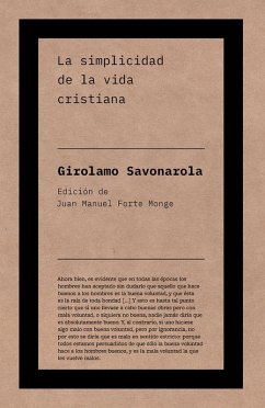 Cover La simplicidad de la vida cristiana