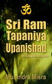 Sri Ram Tapaniya Upanishad in English rhyme (eBook, ePUB)