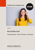 Bescheidtechnik (eBook, PDF)