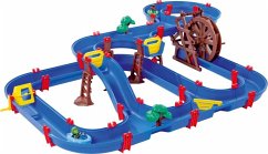 BIG 8700001538 - AquaPlay MegaWaterWheel, Wasser-Spielset, Wasserbahn