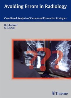 Avoiding Errors in Radiology (eBook, PDF) - Krug, Kathrin Barbara; Lackner, Klaus-Juergen